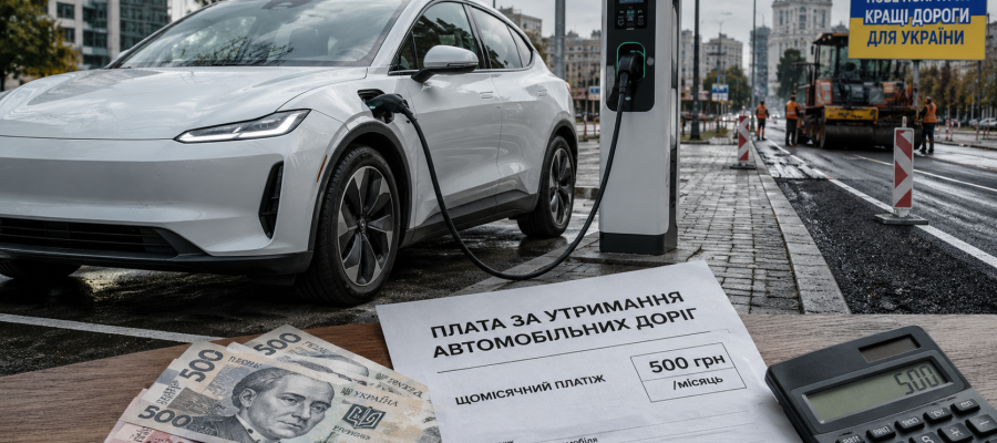 В Україні можуть запровадити щомісячний збір для власників електромобілів