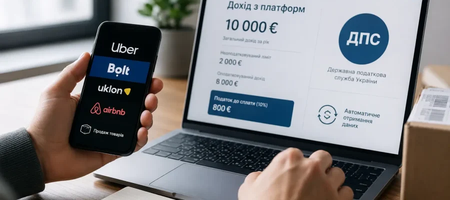 Як в Україні контролюватимуть доходи з цифрових платформ