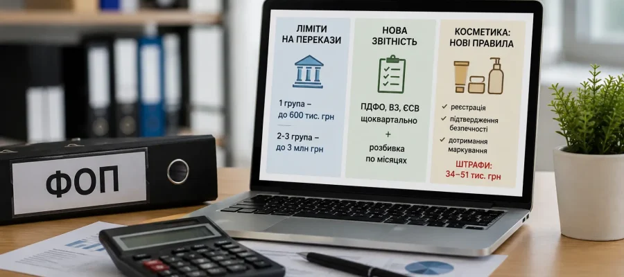 Зміни для ФОПів із серпня 2026